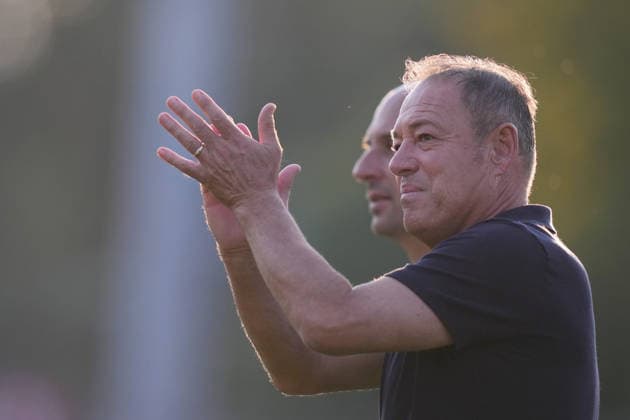 Roma™s head coach Gianpiero Piovani during the Serie A Women soccer match between Roma and Lazio at the Rome s Tre Fontane stadium, Italy - Saturday October 3, 2026 - Soccer ( Photo by Alfredo Falcone LaPresse )  Copyright: xAlfredoxFalcone LaPressex