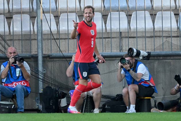 RIJEKA, CROATIA - OCTOBER 03: Harry Kane of England celebrate score during the UEFA Nations League, League A Group A3, match between Croatia and England at Stadion Rujevica, Rijeka on October 03, 2026 in Rijeka, Croatia. (Photo by Igor Kupljenik Sports Press Photo). Copyright: xIgorxKupljenikx xSPPx Sportspressphoto_SPR244526