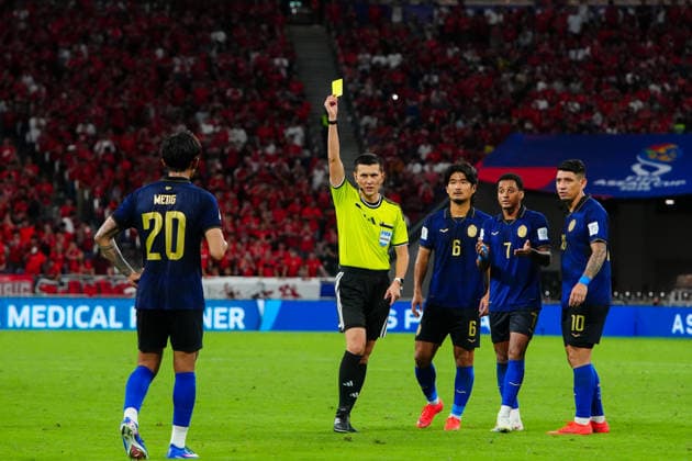 HONG KONG-SPORTS ASEAN-CUP A general view during the second half of the FIFA ASEAN Challenge Cup final between Hong Kong, China and Cambodia at Kai Tak Stadium in Hong Kong on October 3, 2026. (Photo by Zulu Lo TMHK via Nexpher Images) Hong Kong
