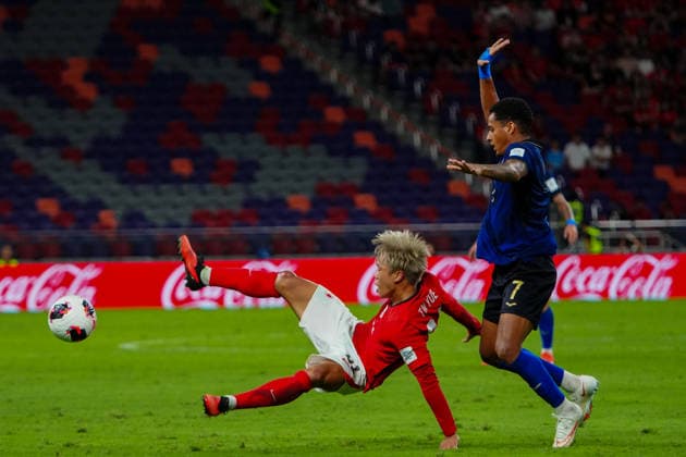 HONG KONG-SPORTS ASEAN-CUP A general view during the first half of the FIFA ASEAN Challenge Cup final between Hong Kong, China and Cambodia at Kai Tak Stadium in Hong Kong on October 3, 2026. (Photo by Zulu Lo TMHK via Nexpher Images) Hong Kong
