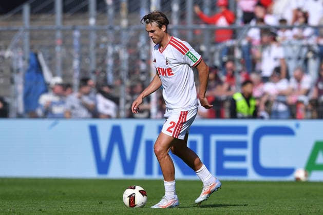 Soccer Friendly Match: FC Viktoria Köln vs. 1. FC Köln on October 3, 2026, at Sportpark Höhenberg in Cologne, Joel Schmied, Cologne xRx