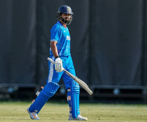 IND vs PAK, Asian Games 2026 Men s Cricket Final Aichi Japan , Oct 03 (ANI): India s Shreyas Iyer walks back towards the dugout after getting dismissed by Pakistan s Abrar Ahmed for 21 runs during the Asian Games men s cricket final at the Korogi Sports Park in Nisshin, Aichi, on Saturday. Aichi Japan Copyright: xANIx ANI_20261003232