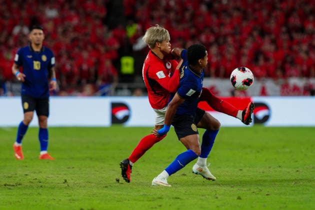 HONG KONG-SPORTS ASEAN-CUP A general view during the second half of the FIFA ASEAN Challenge Cup final between Hong Kong, China and Cambodia at Kai Tak Stadium in Hong Kong on October 3, 2026. (Photo by Zulu Lo TMHK via Nexpher Images) Hong Kong