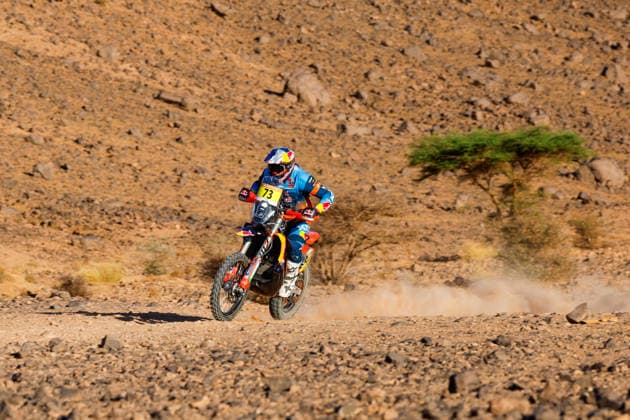 W2RC - RALLYE DU MAROC 2026 73 CANET Edgar (esp), Red Bull KTM Factory Racing, KTM 450 Rally Factory, FIM W2RC, Rally GP J, action, during the Stage 5 of the Rallye du Maroc 2026, 4th round of the 2026 WR2C Championship from October 3, 2026 around Zagora, Morocco - AgadirMorocco  Copyright: xFREDERICxLExFLOCxHx