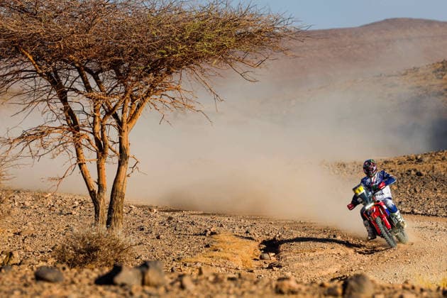 W2RC - RALLYE DU MAROC 2026 09 BRABEC Ricky (usa), Monster Energy Honda HRC, Honda CRF 450, FIM W2RC, Rally GP, action, during the Stage 5 of the Rallye du Maroc 2026, 4th round of the 2026 WR2C Championship from October 3, 2026 around Zagora, Morocco - AgadirMorocco  Copyright: xFREDERICxLExFLOCxHx