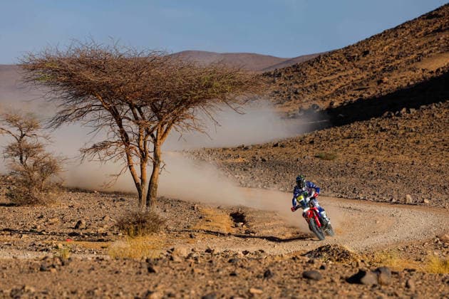 W2RC - RALLYE DU MAROC 2026 68 SCHAREINA Tosha (esp), Monster Energy Honda HRC, Honda CRF 450, FIM W2RC, Rally GP, action, during the Stage 5 of the Rallye du Maroc 2026, 4th round of the 2026 WR2C Championship from October 3, 2026 around Zagora, Morocco - AgadirMorocco  Copyright: xFREDERICxLExFLOCxHx