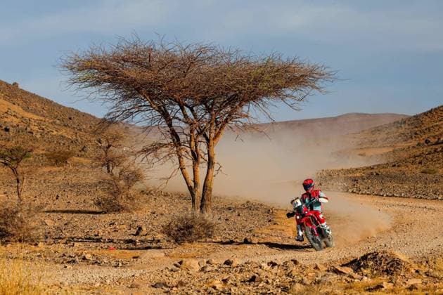 W2RC - RALLYE DU MAROC 2026 66 THERIC Neels (fra), Kove Factory Racing, Kove 450 Rally, FIM W2RC, Rally 2, action, during the Stage 5 of the Rallye du Maroc 2026, 4th round of the 2026 WR2C Championship from October 3, 2026 around Zagora, Morocco - AgadirMorocco Copyright: xFREDERICxLExFLOCxHx