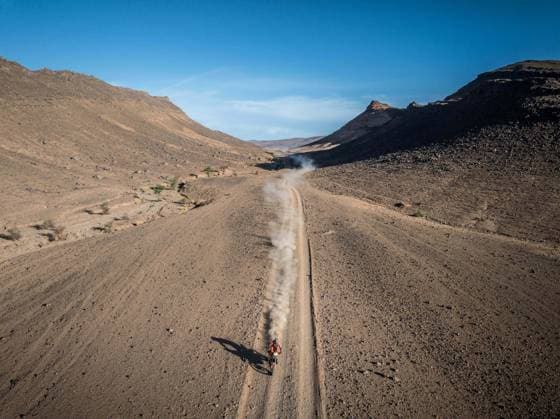 W2RC - RALLYE DU MAROC 2026 01 SANDERS Daniel (aus), Red Bull KTM Factory Racing, KTM 450 Rally Factory, FIM W2RC, Rally GP, action, during the Stage 5 of the Rallye du Maroc 2026, 4th round of the 2026 WR2C Championship from October 3, 2026 around Zagora, Morocco - AgadirMorocco  Copyright: xFREDERICxLExFLOCxHx