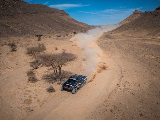 W2RC - RALLYE DU MAROC 2026 218 DUMAS Romain (fra), PES Anthony (fra), Ford Raptor, RD Limited, FIA W2RC, ULT T1+, action, during the Stage 5 of the Rallye du Maroc 2026, 4th round of the 2026 WR2C Championship from October 3, 2026 around Zagora, Morocco - AgadirMorocco  Copyright: xFREDERICxLExFLOCxHx