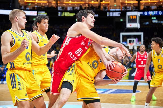 Yuval Hochstadter Bamberg Baskets, 66, GER, ALBA Berlin vs. BMA 365 Bamberg Baskets, Men s Basketball, easy Credit BBL, 2026–27 Season, Matchday 4, October 3, 2026, GER, ALBA Berlin vs. BMA 365 Bamberg Baskets, Men s Basketball, easyCredit BBL, 2026–27 Season, Matchday 4, October 3, 2026, Berlin Copyright: xClaudiusxRauch,xEibner-Pressefotox xClaudiusxRauchx EP_CRH