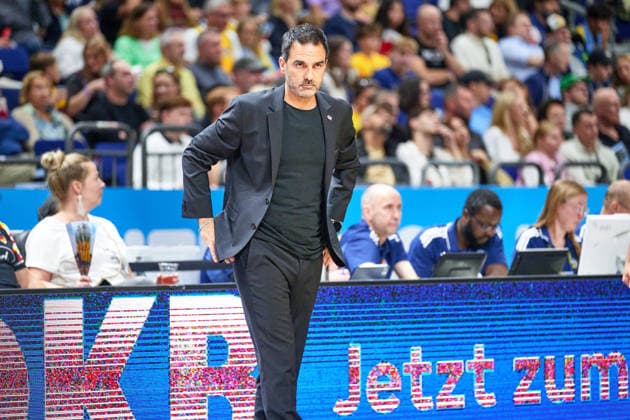 Jesus Ramirez, Bamberg Baskets, Head Coach, GER, ALBA Berlin vs. BMA 365 Bamberg Baskets, Men s Basketball, easy Credit BBL, 2026–27 Season, Matchday 4, October 3, 2026, GER, ALBA Berlin vs. BMA 365 Bamberg Baskets, Men s Basketball, easyCredit BBL, 2026–27 Season, Matchday 4, October 3, 2026, Berlin Copyright: xClaudiusxRauch,xEibner-Pressefotox xClaudiusxRauchx EP_CRH