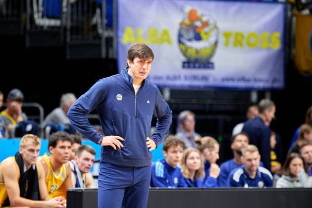 Pedro Calles, ALBA BERLIN, Head Coach, GER, ALBA Berlin vs. BMA 365 Bamberg Baskets, Men s Basketball, easy Credit BBL, 2026–27 Season, Matchday 4, October 3, 2026, GER, ALBA Berlin vs. BMA 365 Bamberg Baskets, Men s Basketball, easyCredit BBL, 2026–27 Season, Matchday 4, October 3, 2026, Berlin Copyright: xClaudiusxRauch,xEibner-Pressefotox xClaudiusxRauchx EP_CRH