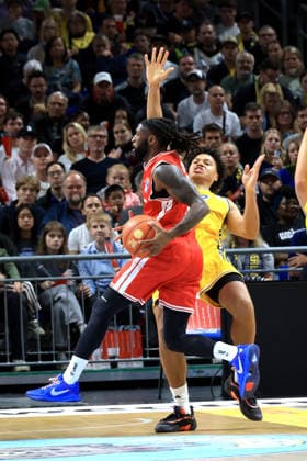 October 3, 2026, Germany, GER, DEU, Basketball, 1st Bundesliga, Day 1, 2026–2027 Season, Berlin, ALBA Berlin vs. Bamberg; Jack Kayil (ALBA Berlin) 7, Jordan Jones (Bamberg) 4; nordphoto GmbH, Engler Berlin, Uber Arena, Berlin, Germany Copyright: xNordphotox xEnglerx