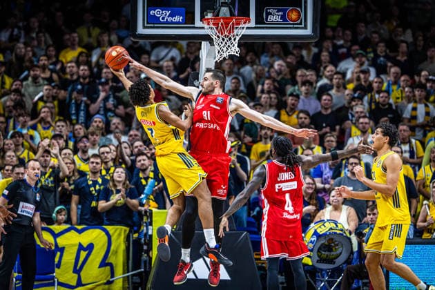 Basketball Berlin, October 3, 2026; 2026–2027 Season; EasyCredit BBL 1 Bundesliga Men s Division; Alba Berlin; BMA365; Bamberg Baskets; Daniel Keppeler (Bamberg, No. 31); Jack Kayil (Alba Berlin, No. 07)