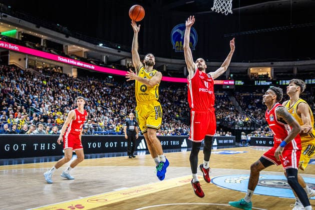 Basketball Berlin, October 3, 2026; 2026–2027 Season; EasyCredit BBL 1 Bundesliga Men s Division; Alba Berlin, BMA365; Bamberg Baskets; Jordan Ford (Alba Berlin, No. 03); Daniel Keppeler (Bamberg, No. 31)