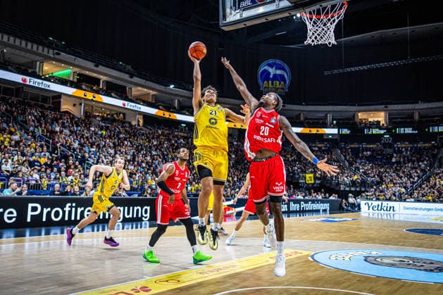 Basketball Berlin, October 3, 2026; 2026–2027 Season; EasyCredit BBL 1 Bundesliga Men s Division; Alba Berlin, BMA365 Bamberg Baskets; Brandon Angel (Alba Berlin, No. 21); Hason Ward (Bamberg, No. 20)