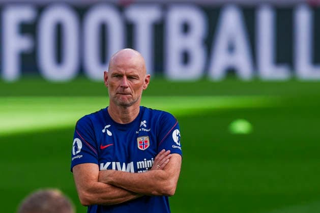 Soccer, Nations League: Portugal vs. Norway; Nations League: Porto, Portugal, October 3, 2026. Norway national team manager Stale Solbakken during training at Estádio do Dragão the day before the match against Portugal. Photo by Lise Aserud, NTB, Porto, Portugal. EDITORIAL USE ONLY. RESTRICTED USE FOR BETTING COMPANIES.  Copyright: xLisexAserudx xNTBx