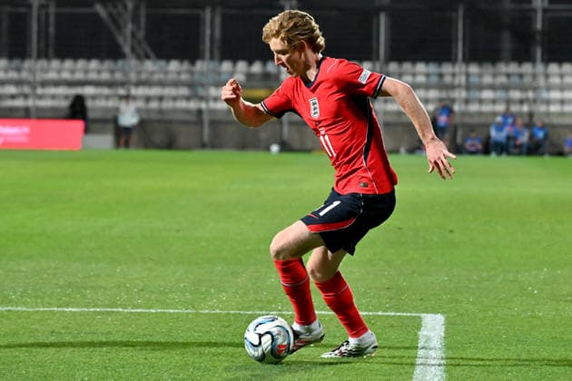 RIJEKA, CROATIA - OCTOBER 03: Anthony Gordon of England during the UEFA Nations League, League A Group A3, match between Croatia and England at Stadion Rujevica, Rijeka on October 03, 2026 in Rijeka, Croatia. (Photo by Igor Kupljenik Sports Press Photo). Copyright: xIgorxKupljenikx xSPPx Sportspressphoto_SPR244602