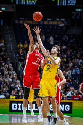 Basketball Berlin, October 3, 2026; 2026–2027 Season; EasyCredit BBL 1 Bundesliga Men s Division; Alba Berlin, BMA365 Bamberg Baskets; Joshua Obiesie (Bamberg, No. 77); Julius Böhmer (Alba Berlin, No. 44)