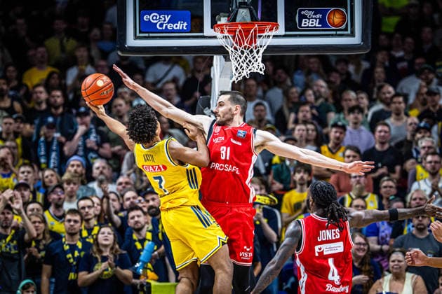 Basketball Berlin, October 3, 2026; 2026–2027 Season; EasyCredit BBL 1 Bundesliga Men s Division; Alba Berlin, BMA365 Bamberg Baskets; Jack Kayil (Alba Berlin, No. 07); Daniel Keppeler (Bamberg, No. 31)