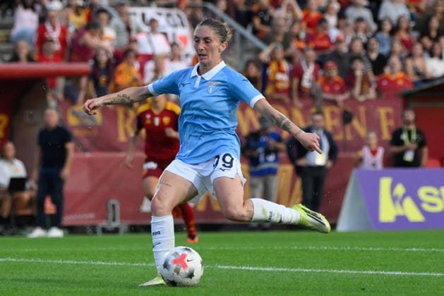 IPA89265750 - Lazio Women s Noemi Visentin during the Italian Women s Serie A Athora 2026 2027 match between AS Roma Women and SS Lazio Women at the Tre Fontane Stadium on October 3, 2026. Copyright: xFabrizioxCorradetti IPAxSportx xx IPA89265750