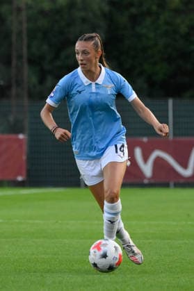 IPA89265730 - Martina Zanoli of Lazio Women during the Italian Women’s Serie A Athora 2026 2027 match between AS Roma Women and SS Lazio Women at the Tre Fontane Stadium on October 3, 2026. Copyright: xFabrizioxCorradetti IPAxSportx xx IPA89265730