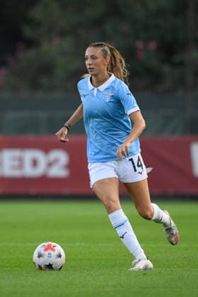 IPA89265733 - Martina Zanoli of Lazio Women during the 2026 2027 Italian Women s Serie A Athora Championship match between AS Roma Women and SS Lazio Women at the Tre Fontane Stadium on October 3, 2026. Copyright: xFabrizioxCorradetti IPAxSportx xx IPA89265733