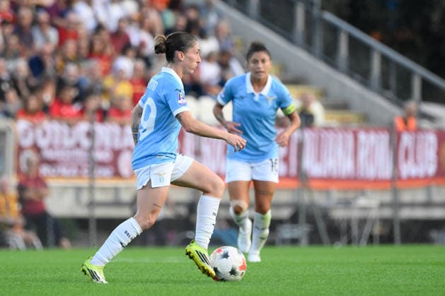 IPA89265772 - Lazio Women s Noemi Visentin during the Italian Women s Serie A Athora 2026 2027 match between AS Roma Women and SS Lazio Women at the Tre Fontane Stadium on October 3, 2026. Copyright: xFabrizioxCorradetti IPAxSportx xx IPA89265772