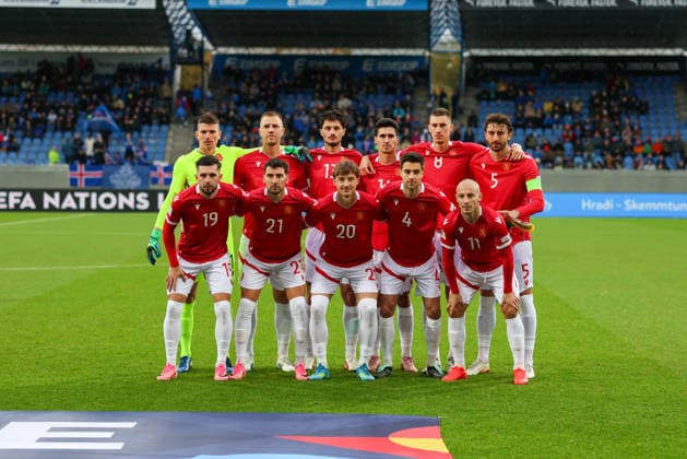 Football Men. Nations League. Iceland - Bulgaria. Reykjavik, Iceland. 3. 10. 2026 Copyright: xx 1J8A2208