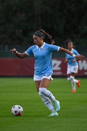 IPA89266065 - Eleonora Goldoni of S.S. Lazio during the Serie A Women s match between A.S. Roma Femminile and Lazio Women at Tre Fontane Stadium in Rome on October 3, 2026. Copyright: xMarioxQuartapelle IPAxSportx xx IPA89266065