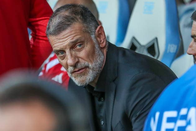 Rijeka 03.10.2026. PIlka nozna UEFA Liga Narodow sezon 2026 2027 kolejka 3 mecz: Chorwacja - Anglia --- Football UEFA Nations League season 2026 2027 round 3 match: Croatia - England nz Slaven Bilic Fot. Kacper Staniec NEWSPIX.PL --- newspix.pl