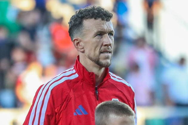 Rijeka 03.10.2026. PIlka nozna UEFA Liga Narodow sezon 2026 2027 kolejka 3 mecz: Chorwacja - Anglia --- Football UEFA Nations League season 2026 2027 round 3 match: Croatia - England nz Ivan Perisic Fot. Kacper Staniec NEWSPIX.PL --- newspix.pl POLAND OUT!