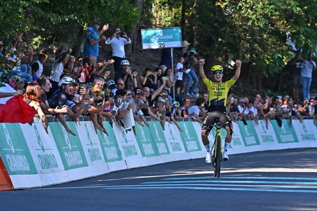 Tappa Bolognese del Giro dell™ Emilia.Nella foto Davide Piganzoli. Bologna 03 Ottobre 2026 - Bologna - Italia (Photo Alessandro Ruggeri LaPresse) Bologna stage of the Giro dell™Emilia. Bologna, October 3, 2026 Bologna..- Bologna - Italy (Alessandro Ruggeri LaPresse )  Copyright: xAlessandroxRuggeri LaPressex