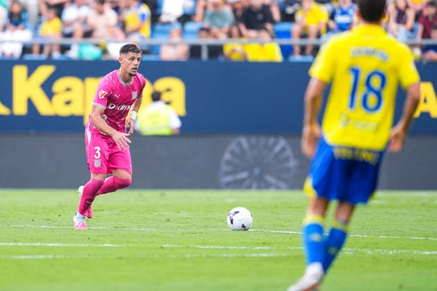 October 3, 2026, Cadiz, Cadiz, Spain: Javi Montero of CD Leganes runs with the ball during the Spanish league, LaLiga Hypermotion, football match played between Cadiz CF and CD Leganes at JP Financial stadium on October 3, 2026, in Cadiz, Spain. Cadiz CF V CD Leganes - LaLiga Hypermotion - ZUMAa181 20261003_zaa_a181_027 Copyright: xJoaquinxCorcherox