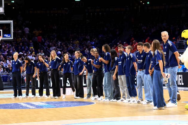 October 3, 2026, Germany, GER, DEU, Basketball, 1st Bundesliga, Day 1, 2026–2027 Season, Berlin, ALBA Berlin vs. Bamberg, ALBA Women s Team, nordphoto GmbH, Engler, Berlin, Uber Arena, Berlin, Germany Copyright: xNordphotox xEnglerx