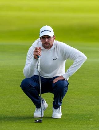 Casey Jarvis on the 8th green Alfred Dunhill Links Championship, Golf, Round 3, Old Course St Andrews, Scotland, UK, Scotland, UK - 03 Oct 2026 Scotland United Kingdom  Copyright: xStuartxWallace Shutterstockx 17184163k