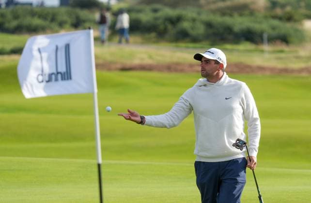 Casey Jarvis on the 8th green Alfred Dunhill Links Championship, Golf, Round 3, Old Course St Andrews, Scotland, UK, Scotland, UK - 03 Oct 2026 Scotland United Kingdom  Copyright: xStuartxWallace Shutterstockx 17184163i