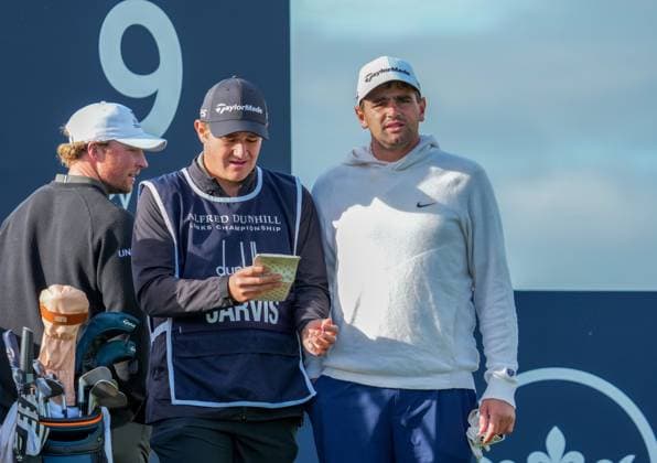 Casey Jarvis on the 9th tee Alfred Dunhill Links Championship, Golf, Round 3, Old Course St Andrews, Scotland, UK, Scotland, UK - 03 Oct 2026 Scotland United Kingdom  Copyright: xStuartxWallace Shutterstockx 17184163l
