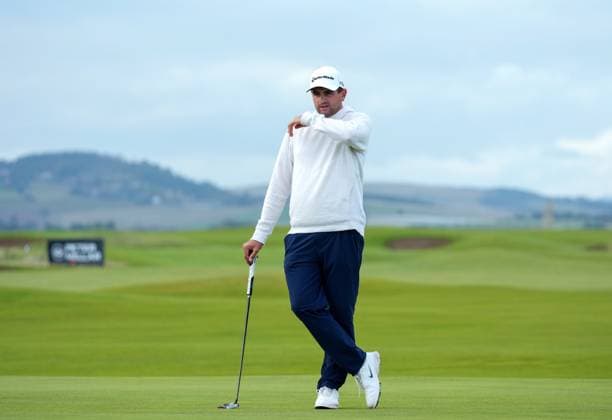 Casey Jarvis on the 9th green Alfred Dunhill Links Championship, Golf, Round 3, Old Course St Andrews, Scotland, UK, Scotland, UK - 03 Oct 2026 Scotland United Kingdom  Copyright: xStuartxWallace Shutterstockx 17184163y