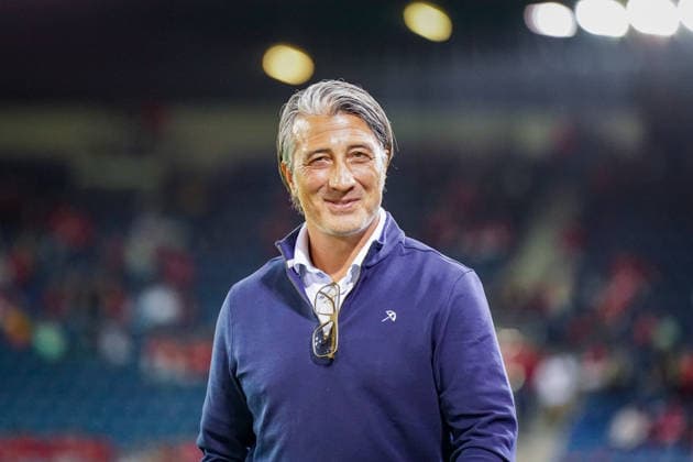Soccer: UEFA Nations League 2026–2027, Matchday 3: Switzerland vs. Slovenia at Thermoplan Arena Lucerne; Murat Yakin, Switzerland’s coach—facial expressions, emotions Copyright: xJOERANxSTEINSIEKx
