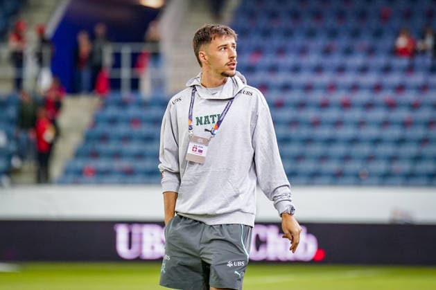 Soccer: UEFA Nations League 2026–2027, Matchday 3: Switzerland vs. Slovenia at Thermoplan Arena Lucerne; Adrian Bajrami (Switzerland), 3 Copyright: xJOERANxSTEINSIEKx