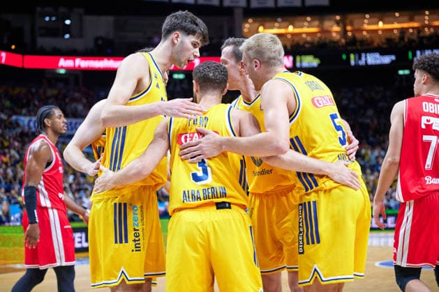 Alba Berlin, GER, ALBA Berlin vs. BMA 365 Bamberg Baskets, Men s Basketball, easy Credit BBL, 2026–27 Season, Matchday 4, October 3, 2026 GER, ALBA Berlin vs. BMA 365 Bamberg Baskets, Men s Basketball, easyCredit BBL, 2026–27 Season, Matchday 4, October 3, 2026 Berlin Copyright: xClaudiusxRauch,xEibner-Pressefotox xClaudiusxRauchx EP_CRH