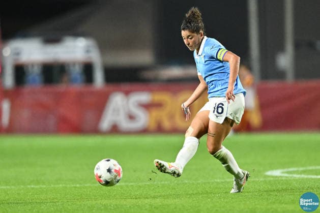 IPA89267018 - Antonietta Castiello of S.S. Lazio during the Serie A Women s league match between Roma and Lazio, AS Roma vs. S.S. Lazio Women, Italian Serie A Women s soccer match in Rome, Italy, October 3, 2026  Copyright: xClaudioxEnea IPAxSportx xx IPA89267018