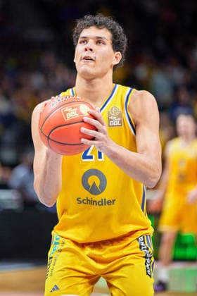 Brandon Angel ALBA BERLIN, 21, GER, ALBA Berlin vs. BMA 365 Bamberg Baskets, Men s Basketball, easy Credit BBL, 2026–27 Season, Matchday 4, October 3, 2026, GER, ALBA Berlin vs. BMA 365 Bamberg Baskets, Men s Basketball, easyCredit BBL, 2026–27 Season, Matchday 4, October 3, 2026, Berlin Copyright: xClaudiusxRauch,xEibner-Pressefotox xClaudiusxRauchx EP_CRH