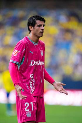 October 3, 2026, Cadiz, Cadiz, Spain: Alvaro Morata of CD Leganes protests during the Spanish league, LaLiga Hypermotion, football match played between Cadiz CF and CD Leganes at JP Financial stadium on October 3, 2026, in Cadiz, Spain. Cadiz Spain - ZUMAa181 20261003_zaa_a181_042 Copyright: xJoaquinxCorcherox