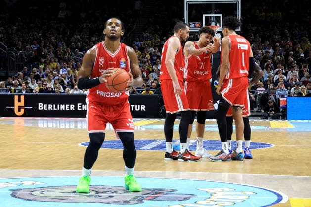 October 3, 2026, Germany, GER, DEU, Basketball, 1st Bundesliga, Day 1, 2026–2027 Season, Berlin, ALBA Berlin vs. Bamberg; Free throw by Jordan Wright, Bamberg; 3 nordphoto GmbH, Engler, Berlin, Uber Arena, Berlin, Germany Copyright: xNordphotox xEnglerx