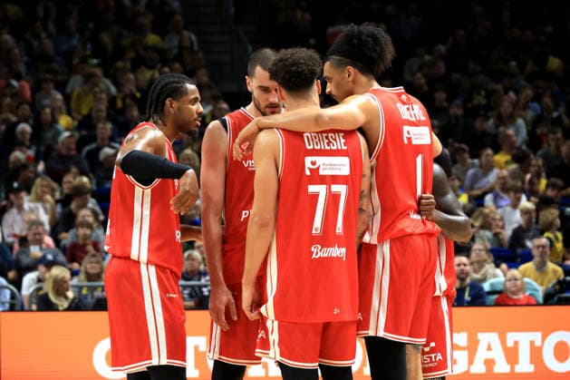 October 3, 2026, Germany, GER, DEU, Basketball, 1st Bundesliga, Day 1, 2026–2027 Season, Berlin, ALBA Berlin vs. Bamberg, Bamberger Spielerkreis, nordphoto GmbH, Engler, Berlin, Uber Arena, Berlin, Germany Copyright: xNordphotox xEnglerx