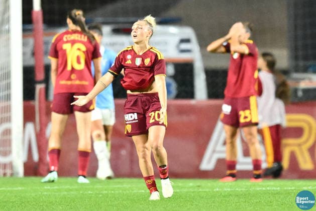 SOCCER - Women s Serie A - AS Roma vs. SS Lazio Women Photo by IPA ABACAPRESS.COM89267010 - Giada Greggi of A.S. Roma during the Serie A Women s league match between Roma and Lazio, an Italian Serie A Women s soccer match in Rome, Italy, on October 3, 2026 Rome Italy Copyright: xIPAxSport ABACAx
