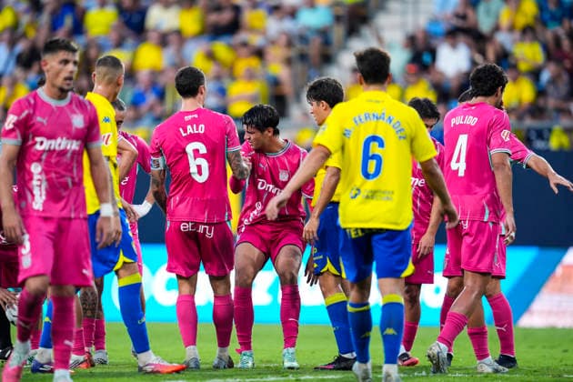 October 3, 2026, Cadiz, Cadiz, Spain: Alvaro Morata of CD Leganes laments during the Spanish league, LaLiga Hypermotion, football match played between Cadiz CF and CD Leganes at JP Financial stadium on October 3, 2026, in Cadiz, Spain. Cadiz Spain - ZUMAa181 20261003_zaa_a181_054 Copyright: xJoaquinxCorcherox