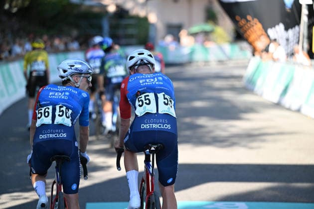 03-10-2026 Giro Dell emilia; 2026, Groupama - Fdj United; Rochas, Remy; Pacher, Quentin; Bologna - San Luca; 